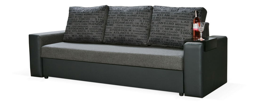 Pohovka trojsedačka Lavenda (sivá)