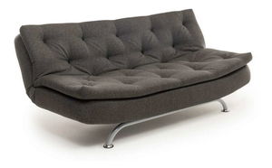 Rozkladacia pohovka Rivolo (tmavosivá)