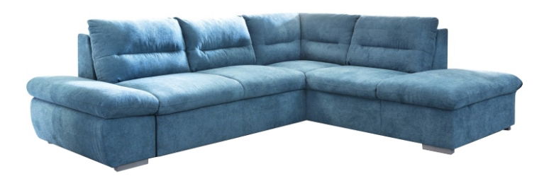 Rohová sedačka Leontine (P) (tyrkysová)