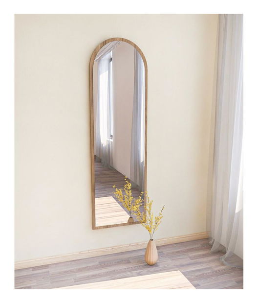 Oglindă cu suport Emelia (nuc)