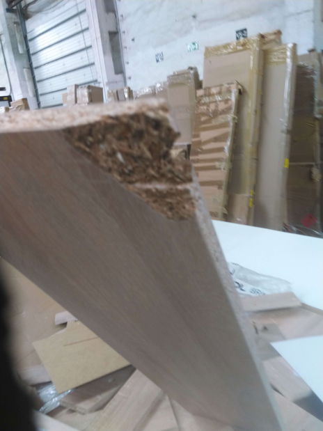 Kutni PC stolić Stasia 3 (L) *outlet moguća oštećenja