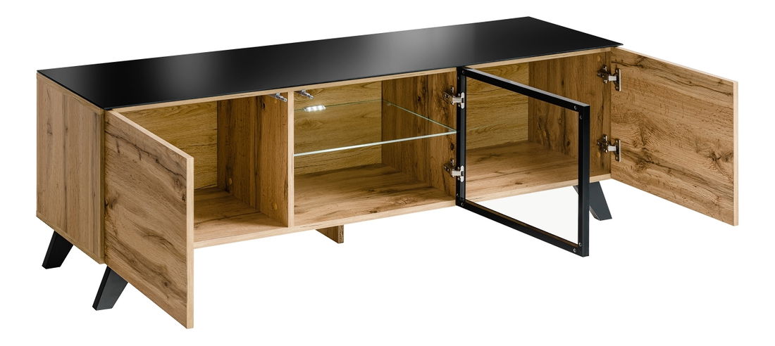 TV stolík/skrinka Tiffield 27 WT THR (wotan)