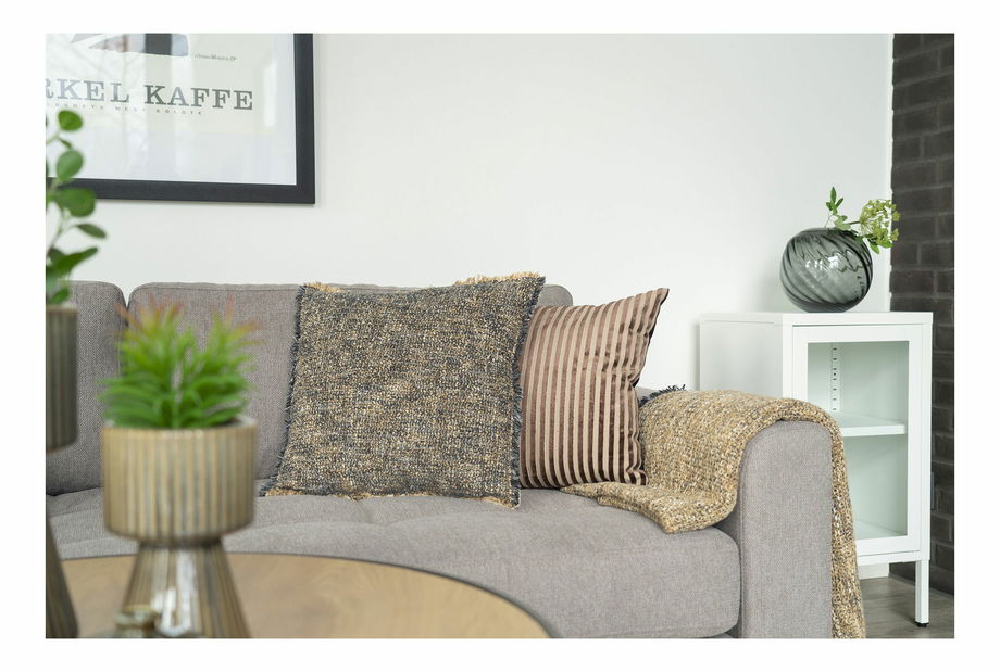 Vankúš 45x45 Pramona (béžová + hnedá)