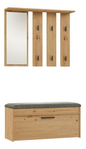 Előszoba szett  Puntuable 1 (artisan tölgy) (tükörrel)