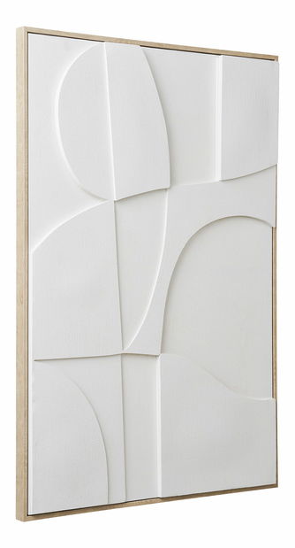 Nástenná dekorácia Meloria (biela)