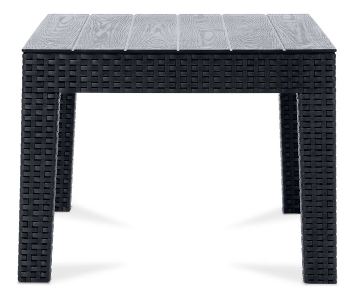 Vrtni set Nela 3 (tamno siva) (za 4 osobe)