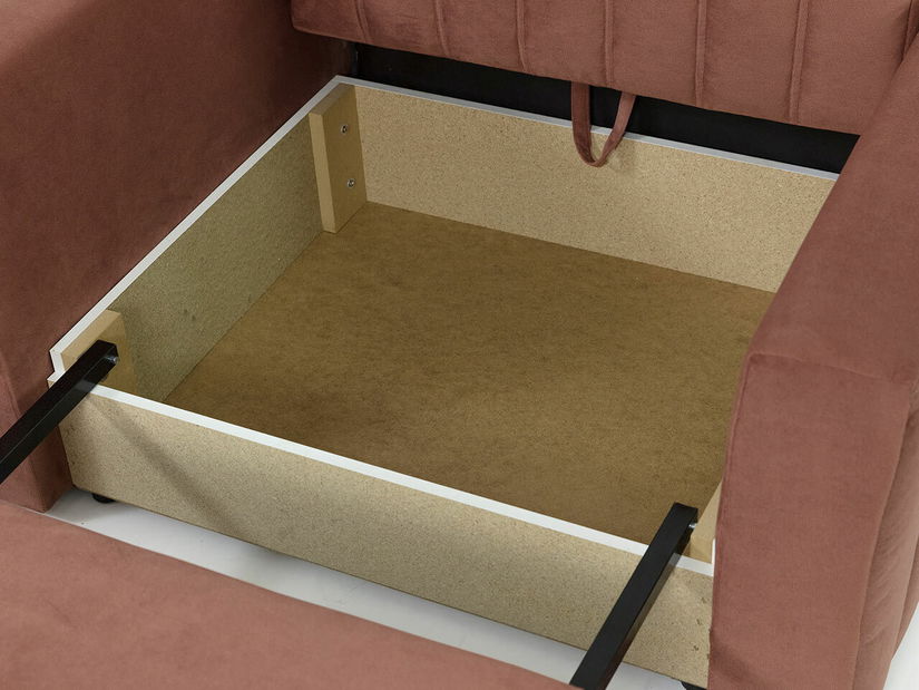 Rohová sedačka do kuchyne Samot (biela + sivá) *bazár