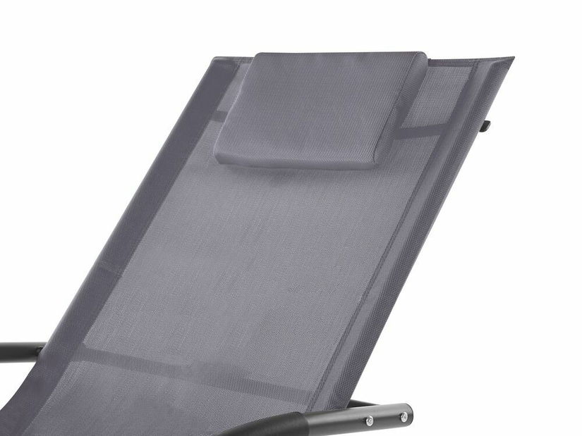 Záhradné hojdacie lehátko Carro (sivá)