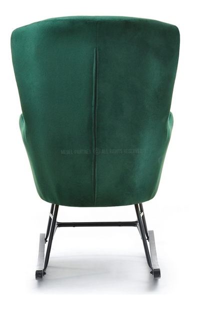 Fotoliu Nesia (verde + fag alb)