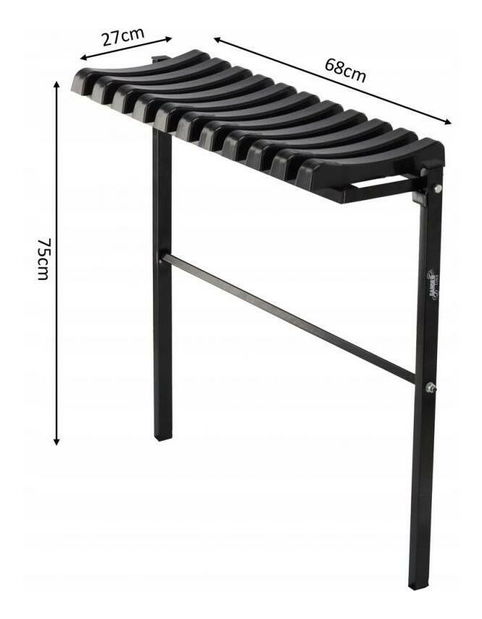 Vrtna klupa Shade 70 (crna)