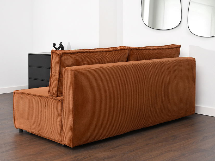 Pohovka dvojsedačka Nazismo (čierna)