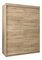 Šatníková skriňa 150 cm Toki (Dub sonoma + Dub sonoma)