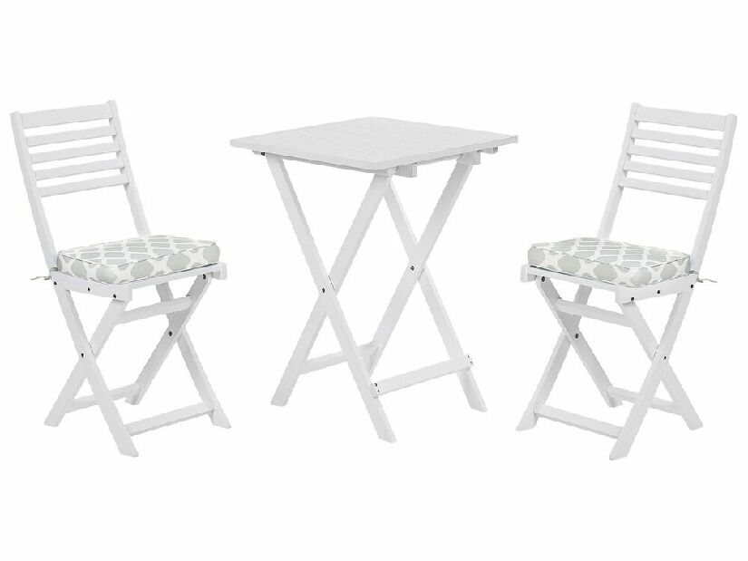 Bistro set FIJI (masiv) (boja mente)