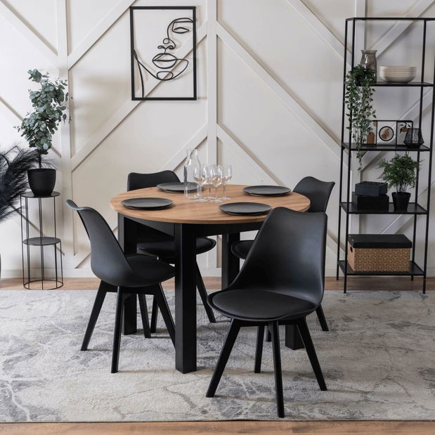 Étkezőszék Sospecho (fekete) 