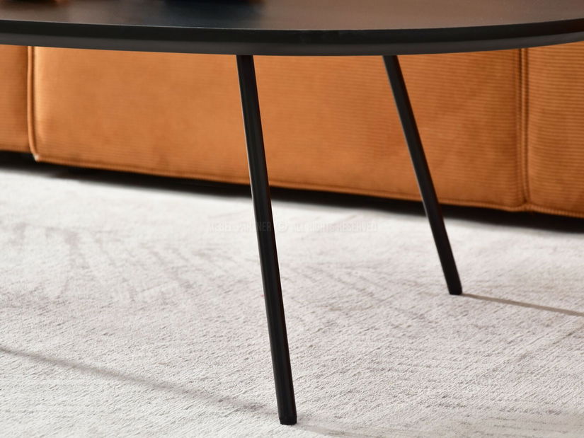 Stolić za kavu Sirius (crna + crna)