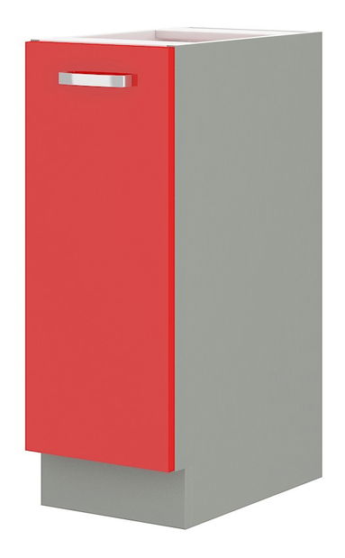 Dolná skrinka na koš Roslyn 30 D CARGO BB (červená + sivá)