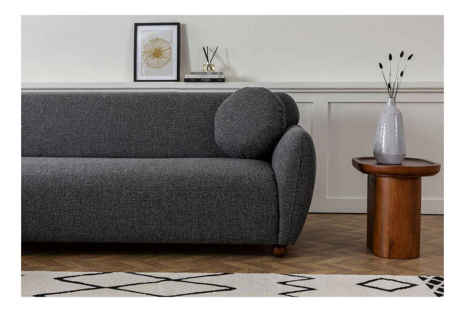 Kutna garnitura Edoletta 2 (tamnosiva)