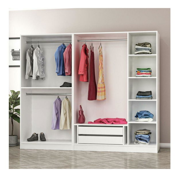 Dulap de haine Kalia 3805 (Alb)