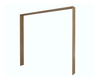 Okvir za ormar za garderobu Verdeene L (hrast + bež) *rasprodaja