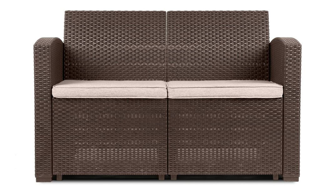 Záhradná sedacia súprava Farnese 2 (hnedá)