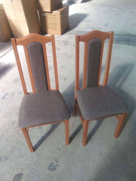 Set blagovaonskih stolica (2 kom.) Dalem II (joha + siva) *outlet moguća oštećenja