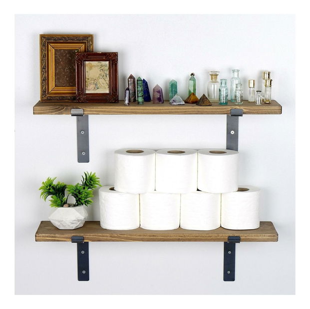 Set 2buc. polițe Dupone 4 (nuc + negru) 