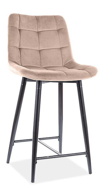 Scaun tip bar Charlie (maro deschis)