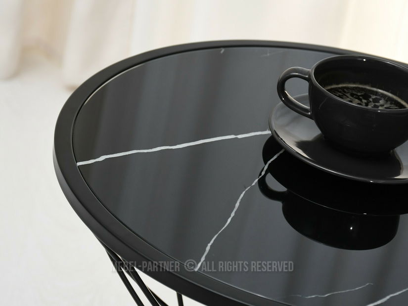 Măsuță de cafea Favorezcan (negru)