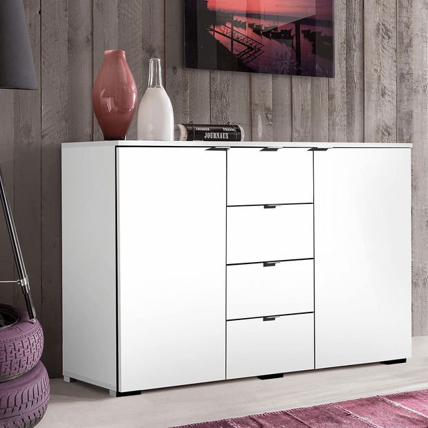 Kombinovaná komoda typ 1 Milara (biela)