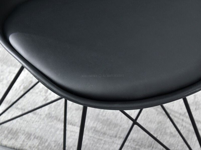 Stolička Large Rod (čierna )