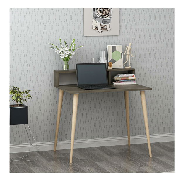 PC stolík Ronasotta 3 (orech + drevo)