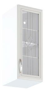 Horná kuchynská skrinka so sklom G30SP Sillina (sosna andersen)