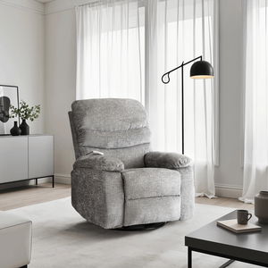 Masážne kreslo Bricke (sivá) 