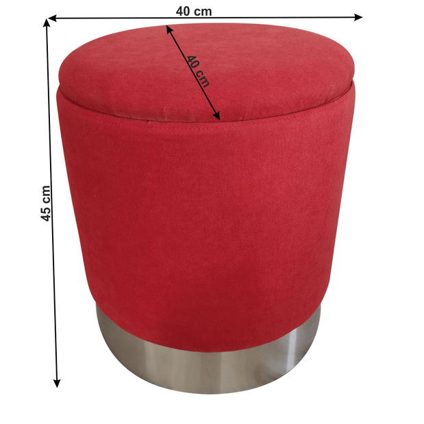 Tabure Bugac (oxy fire + srebrna)