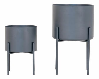 Set de 2 ghivece de flori Pmiloriaina (gri)