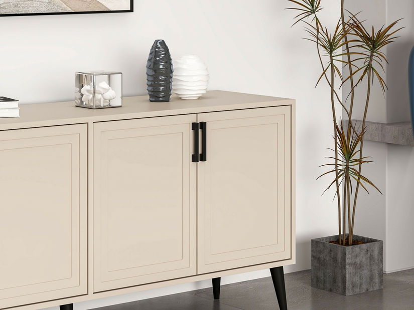 Komód Primisioso (homok + fekete)