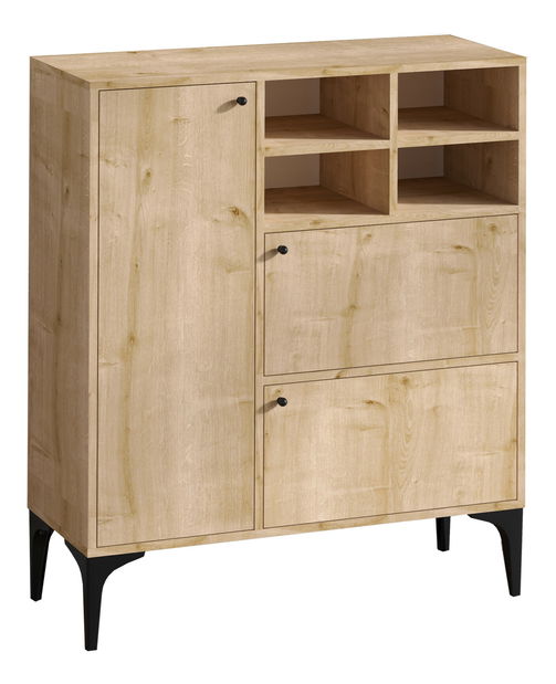 Regál Aliex 2 (zafír tölgy)