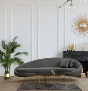 Kanapé Essia (sötétszürke)