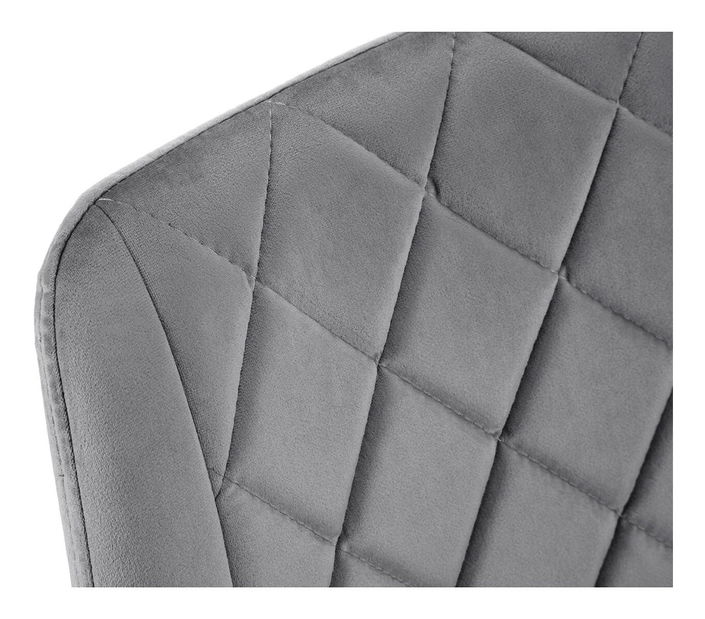 Jedálenská stolička Sariel (sivá) (2ks)