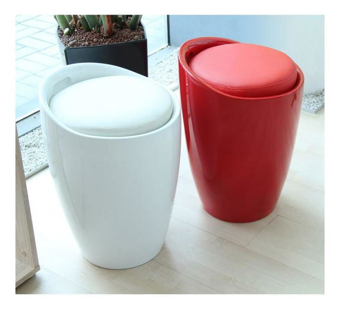 Taburet Gana Namaky Alb *vânzare stoc