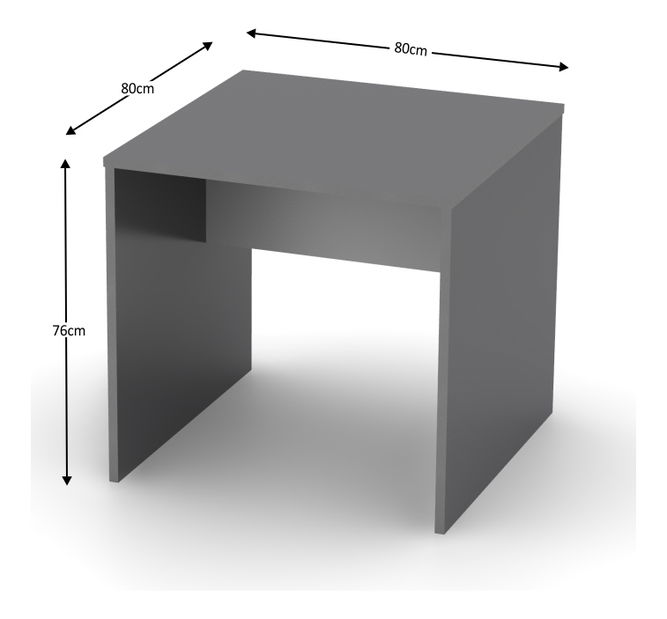 Stolić za PC Tempo Kondela Rumia (grafit + bijela)