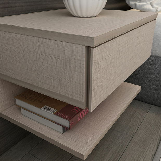 Noćni ormarić Vinterio (bež)