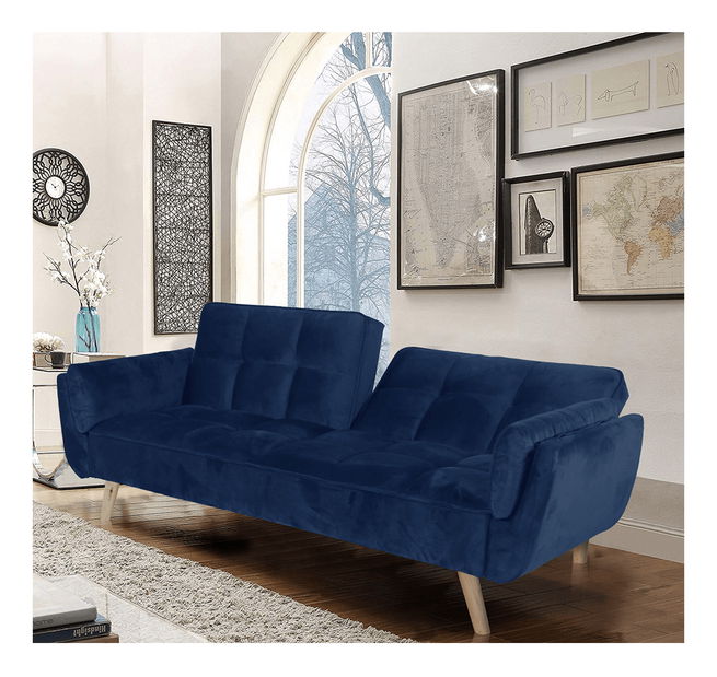 Rozkladacia pohovka Filly (modrá)