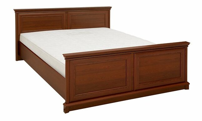 Manželská posteľ 160 cm BRW KENT ELOZ 160 (Gaštan)