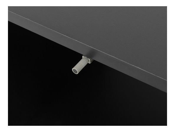 Komód Oksewo 2D3SZ (artisan tölgy + fekete) 