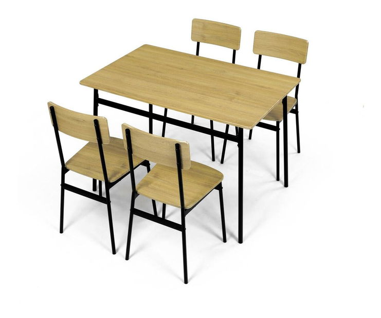 Blagovaonski set Anasagasti 2 (divlji hrast) (za 4 osobe)