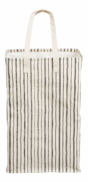 Kôš na bielizeň Analoria (béžová + čierna)