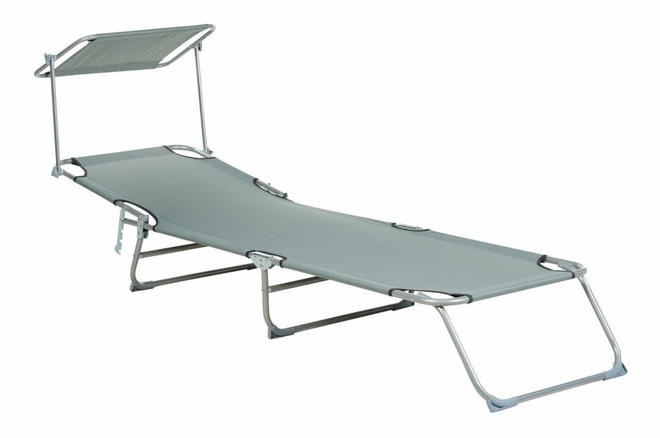 Lehátko Fiona (sivá)