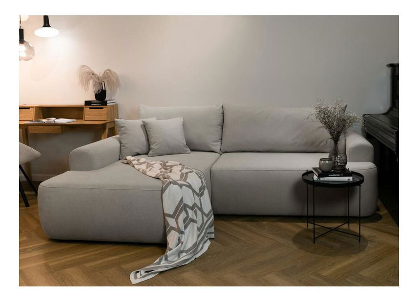 Rohová sedacia súprava Olivo I (L) (sivá + čierna)