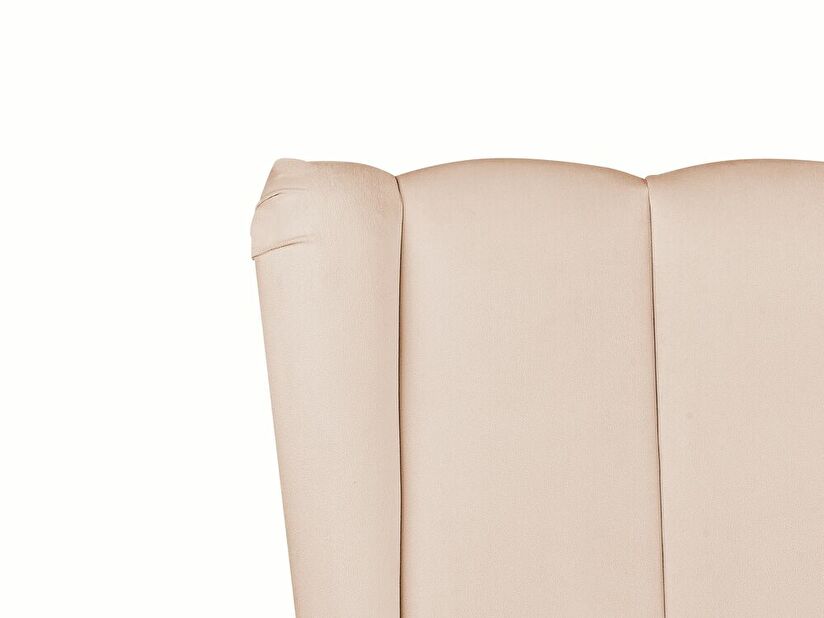 Bračni krevet 140 cm Mirabell (bež) (s podnicom) (s USB portom)